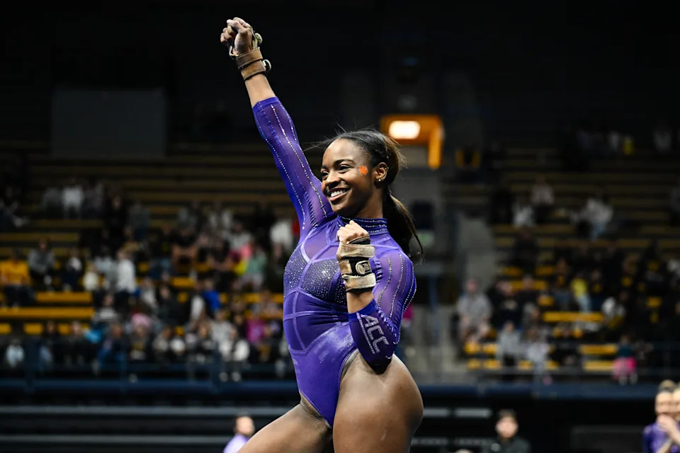 Gymnast Brie Clark Makes NCAA History, Simone Biles Reacts