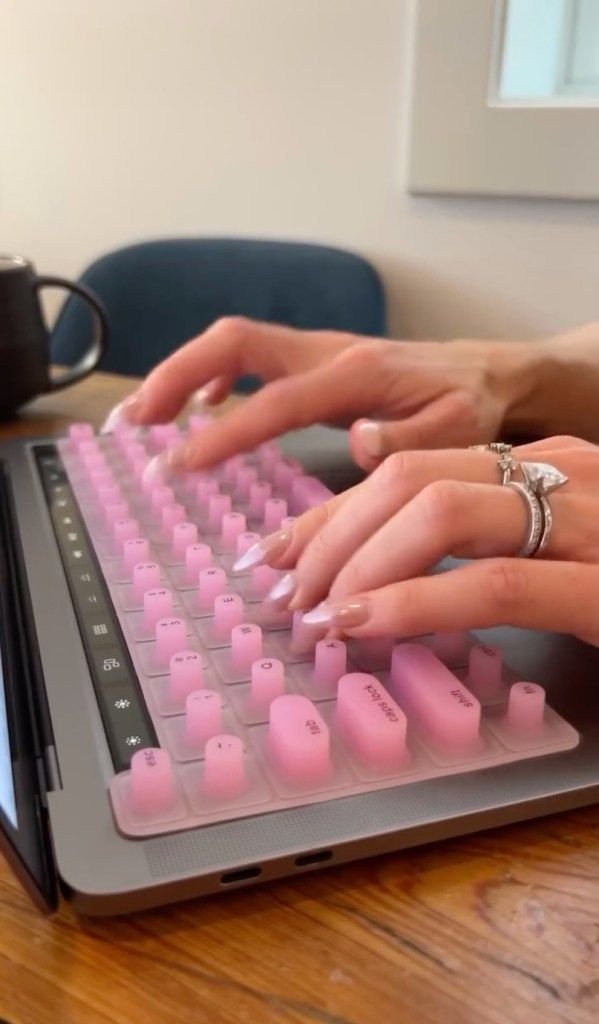 tippy type is More Than a Keyboard Cover, It’s a New Beauty Productivity Category