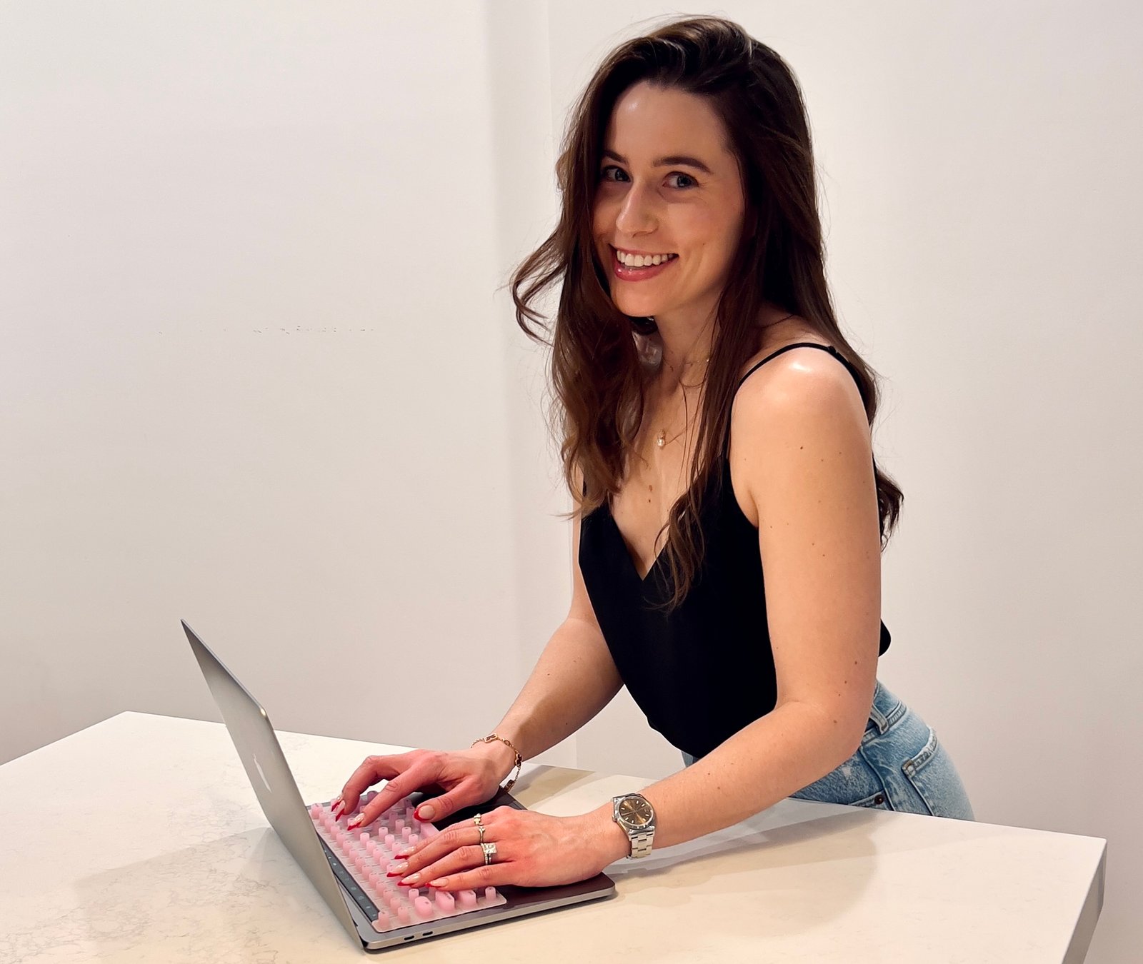 tippy type is More Than a Keyboard Cover, It’s a New Beauty-Productivity Category