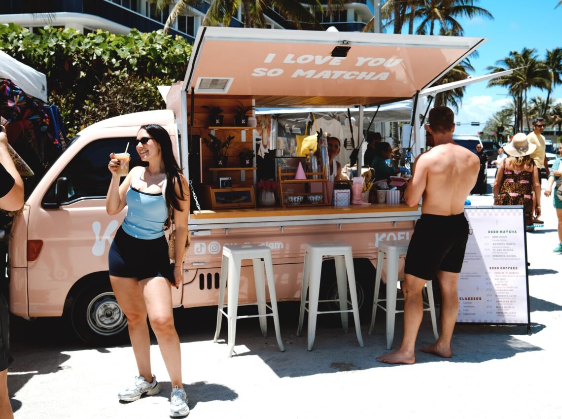 The Little Pink Truck Becoming Miami’s Most Charming Kofi Spot